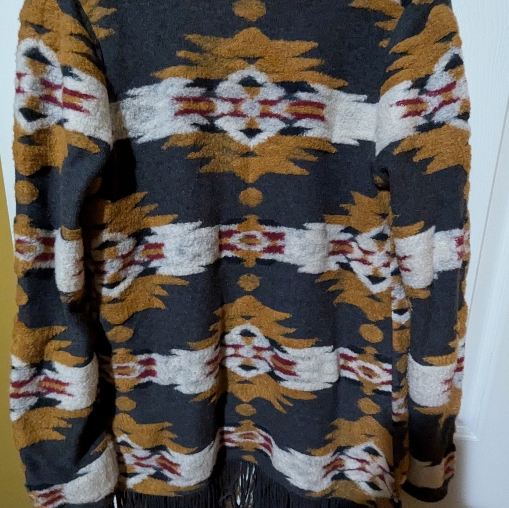 Lucky Brand Aztec Cardigan - Picture 2 of 6